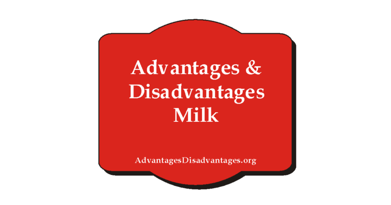 Advantages And Disadvantages Of Milk Pros Cons 6954